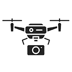 Luftaufnahme mit Drohne Ihrer Immobilie